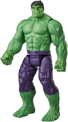 Hasbro E74755L2 Marvel Avengers Titan Hero Series Blast Gear Deluxe Hulk akční figurka 30cm velká hračka inspirovaná komiksy Marvel pro děti 4+ akční figurky Naty Shop Výchozí název