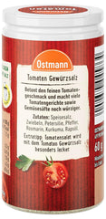 Ostmann Gewürze - Tomato Gewürzsalz | Perfektní na dochucení rajčatového salátu a bruschetty 60 g v Der Streudose