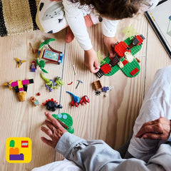 LEGO Marvel Showdown at the Treehouse: Spidey-Rex vs. Gobby-Raptor, Dinosauří sada na stavění a hraní, Hračka Dinosauří dárek pro chlapce a dívky 4+, Spidey a jeho super přátelé 11200 stavebnic Besuche den LEGO-Store