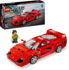 LEGO Speed Champions Ferrari F40 Super sportovní auto, sada se sestavitelným autíčkem a minifigurkou řidiče, sbírka stavebnic pro děti, dárek pro chlapce a dívky 76934 Stavebnice Besuche den LEGO-Store Výchozí název