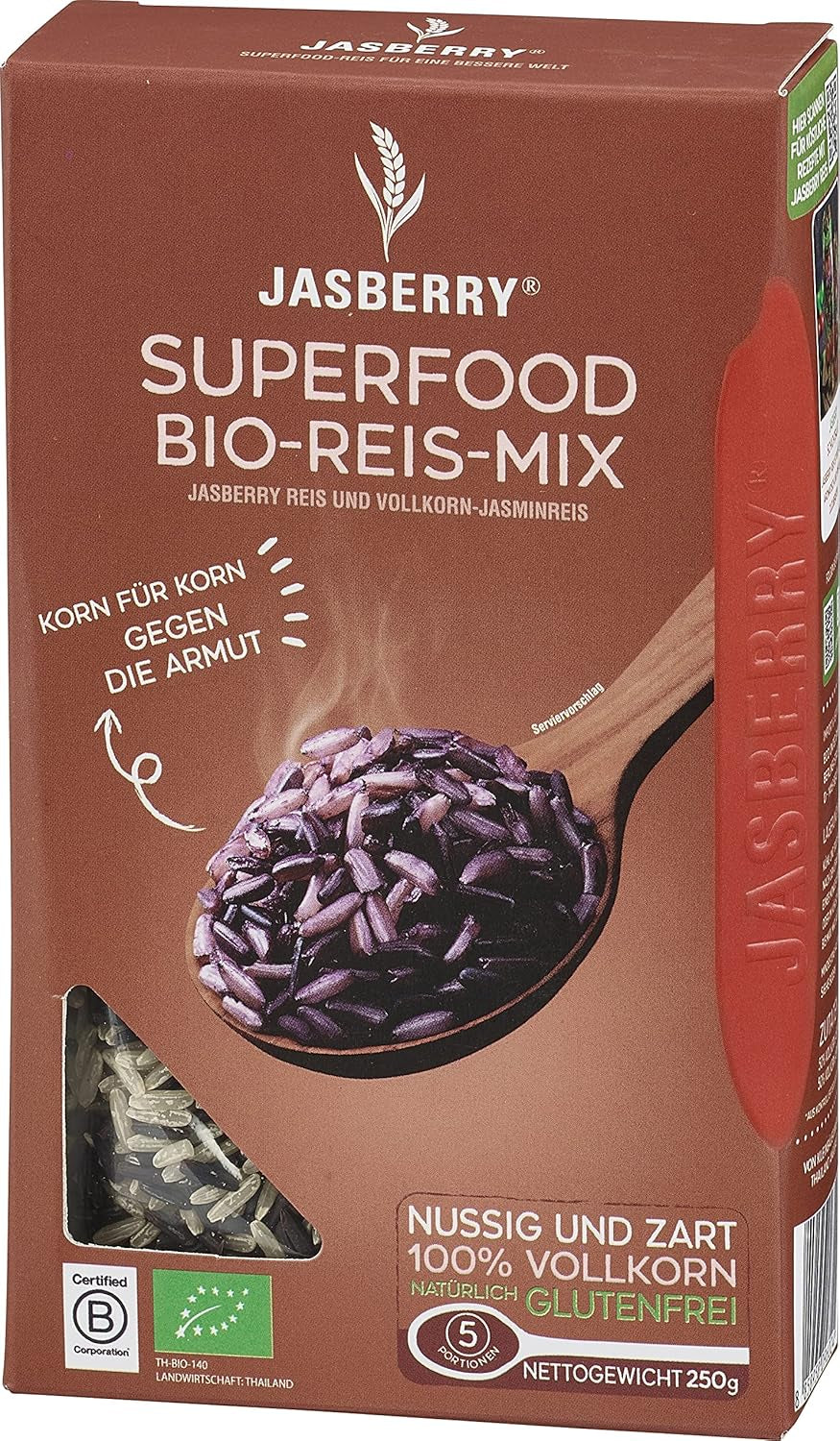 Superfood bio celá rýže 250g - Smíšená varianta