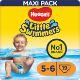 Plavecké plenky Huggies Little Swimmers velikost 5/6 (12-18 kg), 1 balení po 19 kusech