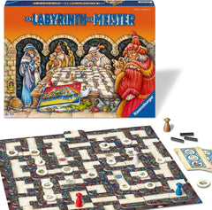 Ravensburger 22474 Maze Masters - Mistrovská verze bláznivého bludiště pro 2-4 hráče od 9 let