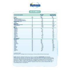 Humana SL Expert, de la naștere, formulă specială pentru intoleranța la laptele de vacă cauzată de intoleranță la lactoză, galactozemie sau alergie la proteinele din laptele de vacă, pentru sugari și copii mici, 600 g