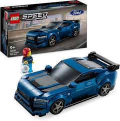LEGO Speed Champions Minifigurky sportovních aut Ford Mustang Dark Horse Hračka pro děti ke stavění, hraní a vystavování, dárek pro chlapce, dívky a fanoušky aut od 9 let 76920 Stavebnice Besuche den LEGO-Store Singur