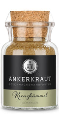Ankerkraut Kreuzkümmel gemahlen, Würziges Aroma für authentice Gerichte aus der internationalen Küche, 75 g v Korkenglas