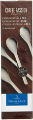 Villeroy And Boch - Sada lžiček na espresso Coffee Passion, 4 ks, 10 cm, nerez 18/10 Kitchen Naty Shop
