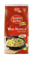 Bambusová zahrada - Wok nudle | Instantní nudle s vejcem | Mixujte, není nutné předvaření | Pro asijské wok pokrmy | 250 g v sáčku