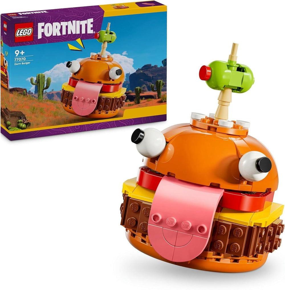 LEGO Fortnite Durrr Burger, stavebnice pro videohry pro hráče 9+, model zobrazení, sběratelská figurka, dárek pro děti, dospívající a dospělé, sběratelský předmět 77070 stavebnice Besuche den LEGO-Store Výchozí název