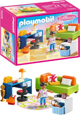PLAYMOBIL domeček pro panenky 70209 Pokoj pro mládež s postavičkou dívky a doplňky, od 4 let Domky pro panenky Naty Shop Pokoj pro mládež