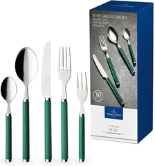 Villeroy & Boch - Set de tacâmuri Play! Green Garden, 30 piese Bucatarie Naty Shop