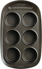 Pyrex BANDEJA 6 MAGDALENAS ASYMETRIA PX Muffinförmchen, Metall, Bunt, 6 Magdalena Formy a plechy na pečení Naty Shop