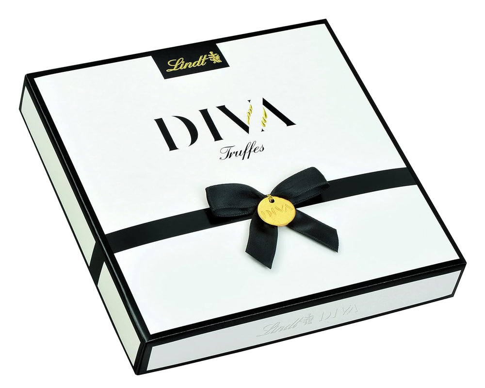 Lindt - DIVA Pralinés, čokoládové bonbony ve 4 lahodných sortimentech Naty Shop 182 gramů Collier