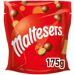 Čokoládové kuličky Maltesers s křupavým a lehkým středem, vzdušná čokoládová svačina, 1 balení (1 x 175 g)