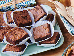 Mix Für Fudge Brownie: Einfach Zu Berübenender, Extrem Fudgy Brownie Mit Richem Schokoladengeschmack, Halal. 500 G. Směs na pečení a vaření Naty Shop