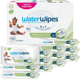 WaterWipes Sensitive+ vlhčené ubrousky pro kojence a batolata, počet 720 (12 balení), 3 v 1 čištění, péče, ochrana, 99,9 % vody, texturované čištění, bez parfemace