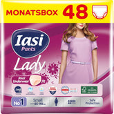 LADY Pants 48 Jednorázové kalhotky pro inkontinenci moči Absorpční Plus velikost S pro ženy 48 ks