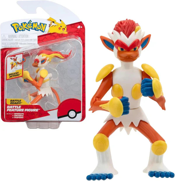Pokémon Pokémon figurka Infernape Panferno - 11 cm figurky - New Wave 2024 - Oficiální hračka Pokémona