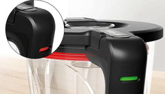 Bosch Standmixer Vitapower Serie 4 MMB6382M, Edelstahl-Klingen Made in Germany, 1,5L Thermosafe Glasbehälter, Stopfer, Sicherheitsdeckel, Spülmaschinengeeignete Teile, 30 000 U/Min, 1200 W, Shopstahl Kitchen Naty