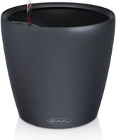 Jardinieră LECHUZA Classico Color LS gri ardezie cu sistem de irigare |Ø 35 × 32 cm|14281