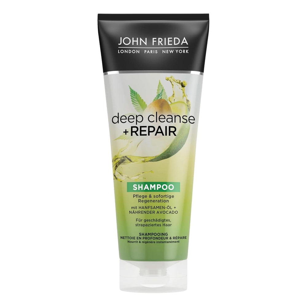 John Frieda, reparační šampon pro poškozené vlasy Detox+Repair, 250 ml Sprcha a vana Naty Shop