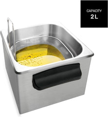 Taurus Professional 2 plus - Fritéza na olej, 2 litry, 1700 W, nerezová ocel 18/8 Spotřebiče Naty Shop