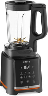 Krups Highspeed - Standmixer Infinymix KB9158 | 1600 W | 5 automatických programů + manuální nastavení | Tritanbehälter | Vč. Rezeptheft | Smoothie, koktejly, ledová tříšť | Schwarz Kitchen Naty Shop