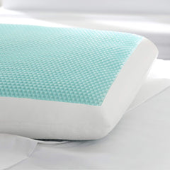 Sealy SE '19 Essentials SM Aqua Bubble Gel Sheet, 1 pernă MC (US), alb, 61 X 40 X 14 cm Perne standard Naty Shop