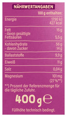 Dr. Oetker Vitalis Muesli cu ciocolată neagră: Muesli pentru micul dejun cu ciocolată neagră, pachet de 6 (6 x 600g)