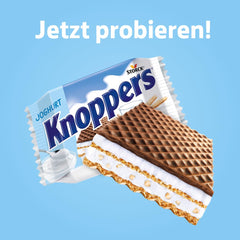 Jogurt – 4 x 200 g – Oplatkové plátky plněné jogurtem a nugátovým krémem, lískovými oříšky a kakaem