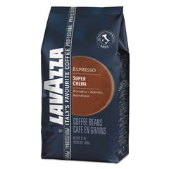 Cafea Lavazza Espresso Super Crema, boabe întregi, cafea măcinată, 1000g
