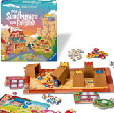 Ravensburger 24687 Castelele de nisip din Burgundia - Joc pentru copii de la 5 ani, pentru 2-4 jucători