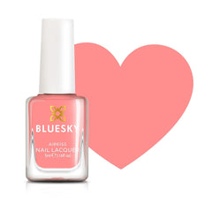 Lak na nehty Bluesky Kids - Sea Shell, Coral. Snadno odlupovací netoxický neklouzavý lak na nehty na vodní bázi pro děti 5 ml