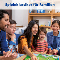 Ravensburger Family Game 26492 – Tour of Germany – rodinná klasika, věk 8+ – párty hra, Německo Cestování, desková hra až pro 6 hráčů, věk 8+