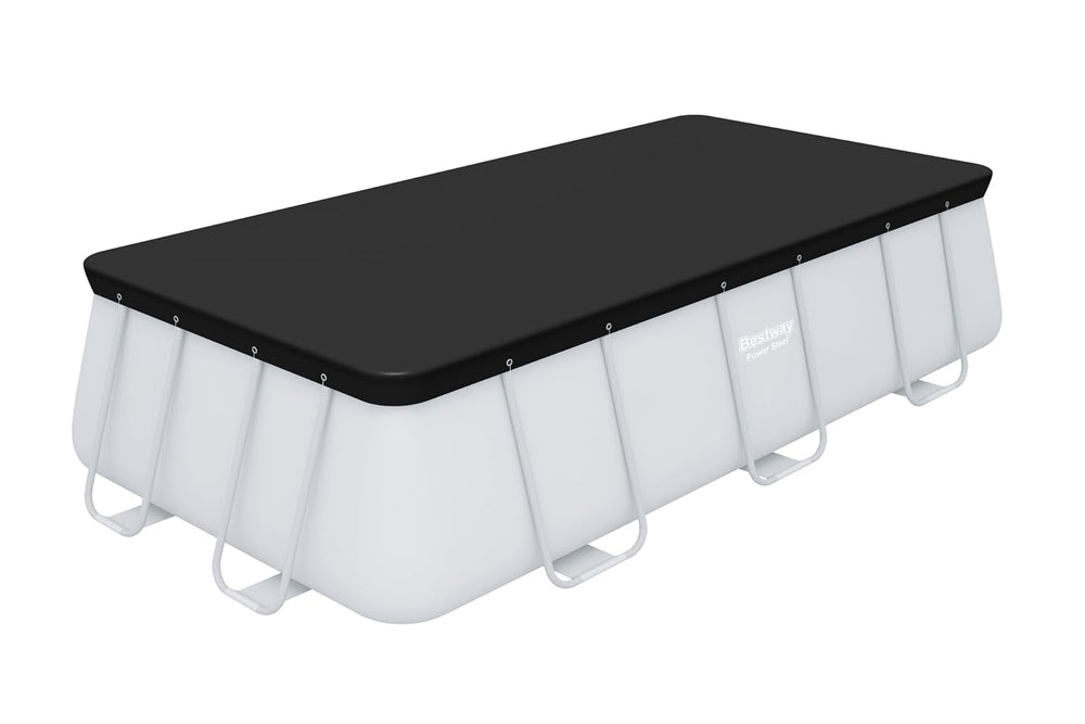 Prelată Bestway PVC 396 x 185 cm, neagră, dreptunghiulară
