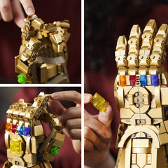LEGO 76191 Marvel Super Heroes Rukavice na nekonečno Rukavice Avengers Model Rukavice Thanos Stavebnice pro dospělé Vějířový předmět Dárek pro muže Ženy Her Him Stavebnice Besuche den LEGO-Store