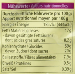 Křupavé ovesné koláčky s bio čokoládou, 375g