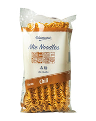 Tăiței DIAMOND Mie Chili, tăiței din grâu cu pudră de chili, fără ouă, preparați rapid și ușor, vegetarieni - 1 x 250 g