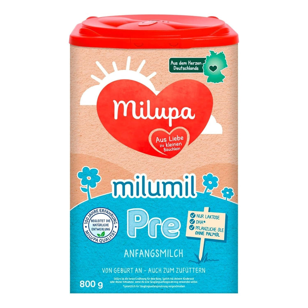 Milupa Milumil Pre, Sušené mléko pro kojence - S důležitými živinami a bez palmového oleje - 800 g Naty Shop