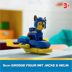 Hračka PAW PATROL Chase Action Pup Mini záchranné letadlo se skládacími křídly Hračka pro děti 3 roky staré akční figurky Naty Shop