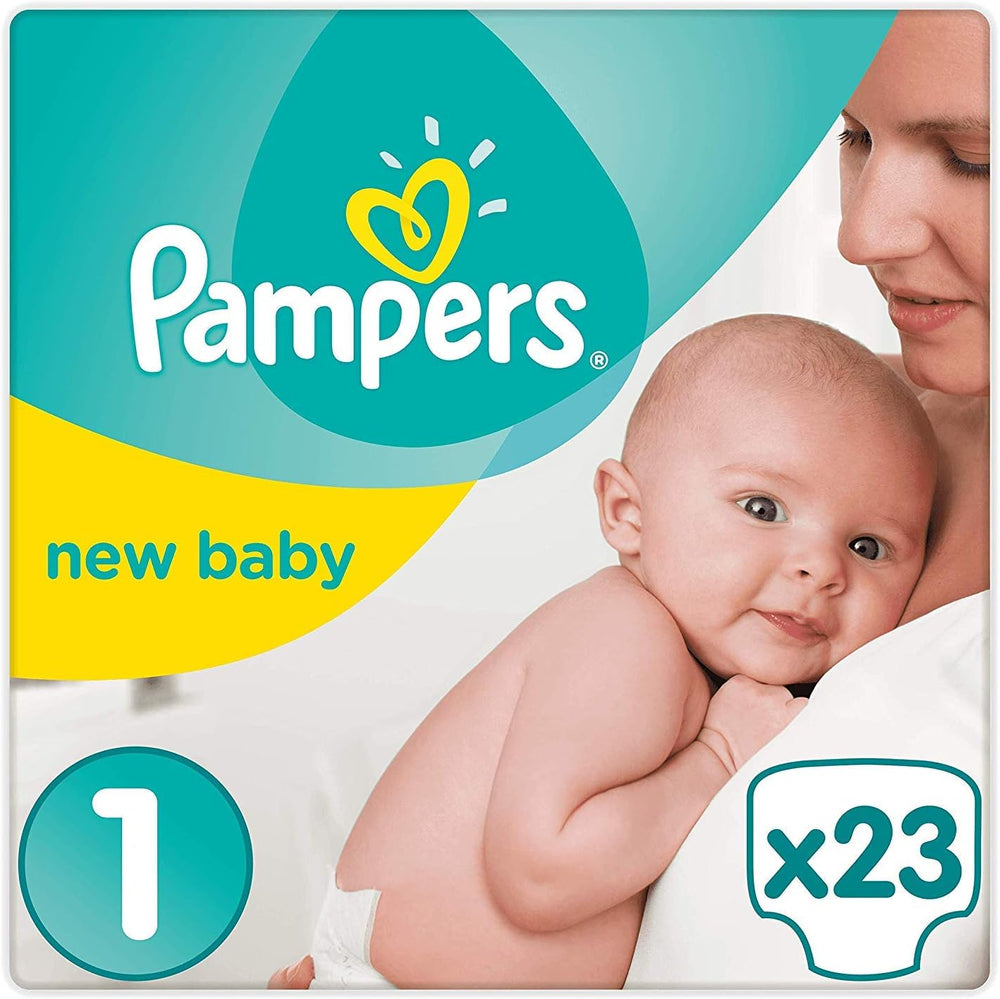 Pleny Pampers Premium Protection New Baby, velikost 1 (novorozenecké), 22 kusů