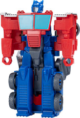 Transformers Earthspark Jednostupňový překlápěcí měnič Optimus Prime Action Figure (10cm) Robot Toy Age 6+ Akční figurky Naty Shop