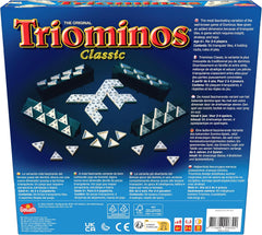 Goliath - Triominos Classic - Populární desková hra pro mládež a dospělé od 6 let - Rodinná zábavná a společenská hra pro 2-4 hráče - S taktikou a strategiemi pro děti i dospělé