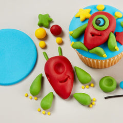 Ghips Fondant pentru tort Regalice Pastă de zahăr gata de rulat 250g PINK Pasta de zahar Naty Shop