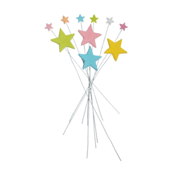 Sada 10 jedlých dekorací, Hvězdy