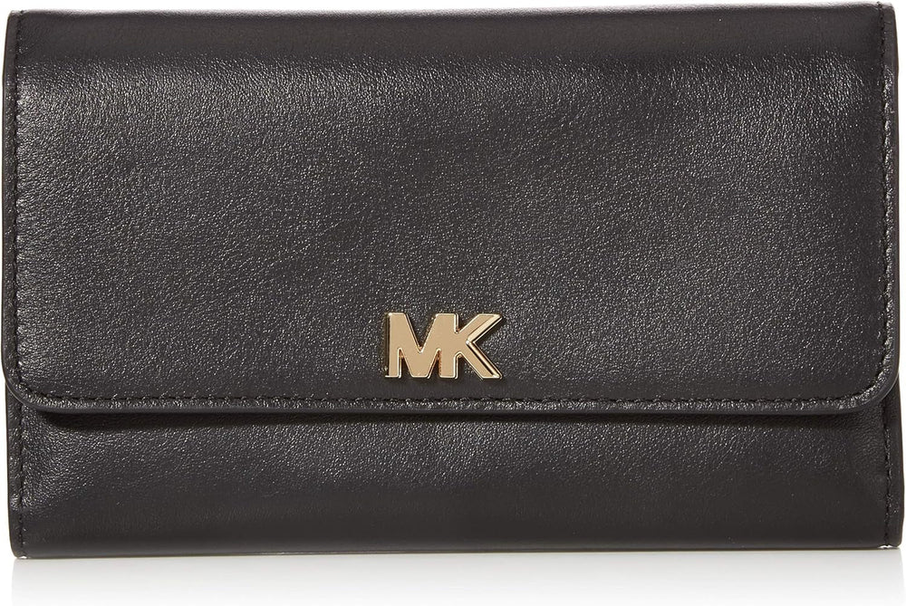 Michael Kors Money Pieces, titular card de credit pentru femei, Marrón (Luggage), 2.5x9.5x11.4 cm (L x Î L) Portofel Femei Naty Shop Negru (negru) O mărime se potrivește tuturor