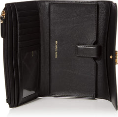 Michael Kors Money Pieces, titular card de credit pentru femei, Marrón (Luggage), 2.5x9.5x11.4 cm (L x Î L) Portofel Femei Naty Shop