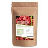 Mynatura felii de căpșuni liofilizate I legume I natural I fructe uscate I fructe I - ușor uscate (1 x 350g) Produse deshidratate Naty Shop 350 G (1 pachet)