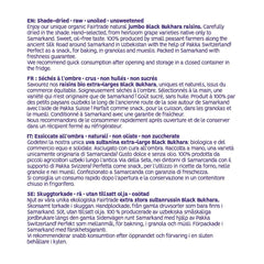 PAKKA - Stafide organice Fairtrade Bukhara 600g, fără semințe, struguri negri jumbo Bukhara uscați la umbră, fără ulei, deci lipicioși, nesulfurați, direct de la micii fermieri din Samarkand în Uzbekistan 600g Produse deshidratate Naty Shop