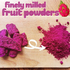 Pulbere de fructe de dragon | XL 300g Pulbere de Pitaya roz uscată prin congelare | Pitaya roșie | Pulbere de fructe de dragon Pitahaya | Smoothie Bowl Powder pentru Matcha Iced Tea Pink Latte | Pulbere de fructe de dragon uscată prin congelare Produse deshidratate Naty Shop